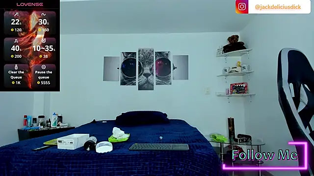 jackdeliciusdick online show from October 6, 2025, 8:23 am