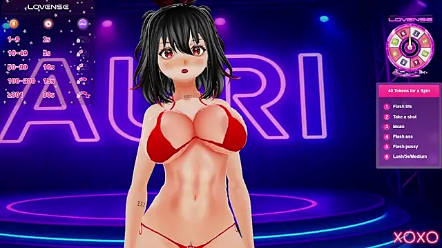 Auri Hikaru online show from October 2, 2025, 4:47 pm