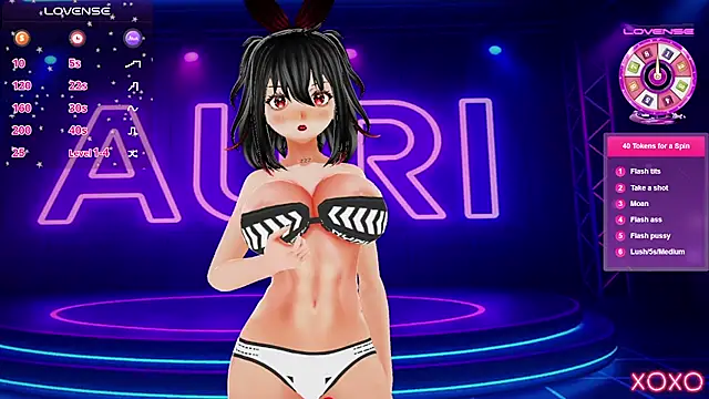 Auri Hikaru online show from October 21, 2025, 11:11 am