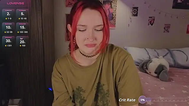 CrystalBlaze  online show from October 19, 2025, 8:09 pm