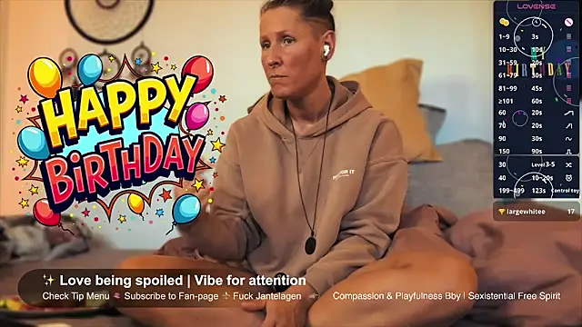 SwingWingWomanSweden online show from March 30, 2026, 5:58 pm