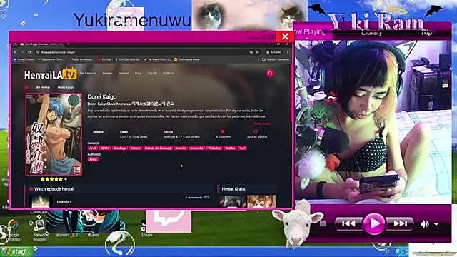 YukiRam online show from October 15, 2025, 3:17 am