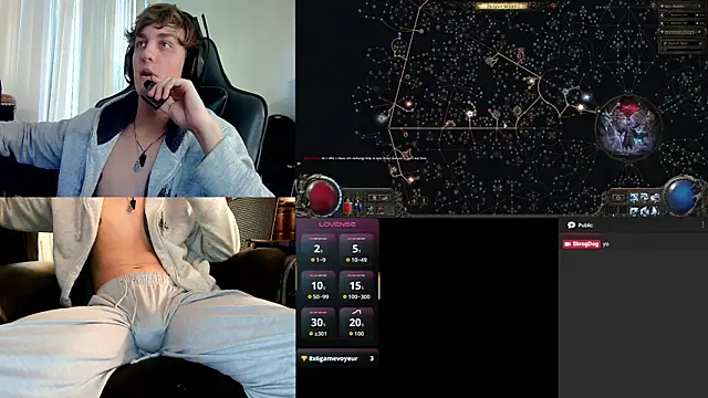 Snapshot of SkrogDog chatting on December 21, 2025, 9:11 pm SkrogDog online show from December 21, 2025, 9:11 pm