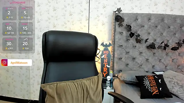 Aprilwatson online show from October 25, 2025, 7:30 pm