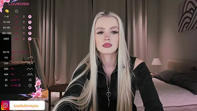 sashaloveyou online show from October 18, 2025, 9:48 pm