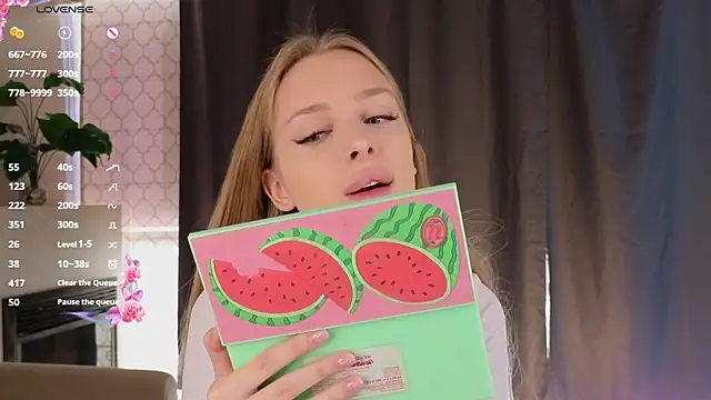 CindyGreen online show from November 22, 2025, 7:07 am