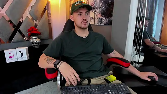 BrunoWalkerr online show from October 18, 2025, 1:01 pm