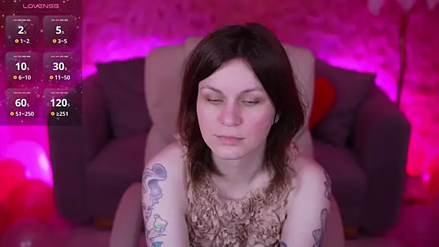 TinaMelt online show from February 23, 2026, 7:44 pm