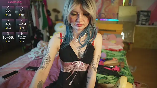 Dia Angel online show from April 11, 2026, 7:29 pm