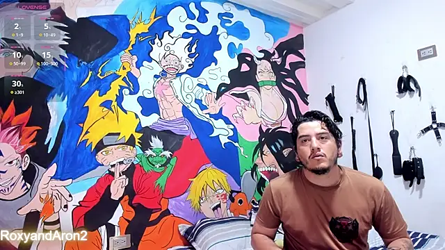 RoxyandAron2 online show from October 25, 2025, 3:07 pm