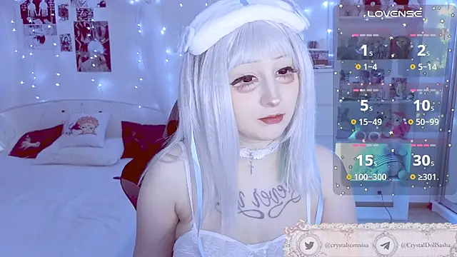 Crystal somnia online show from July 17, 2026, 12:17 am