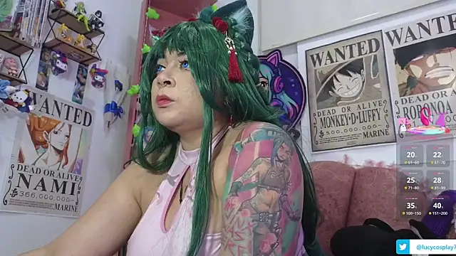 Lucycosplay777 online show from March 31, 2026, 5:08 am