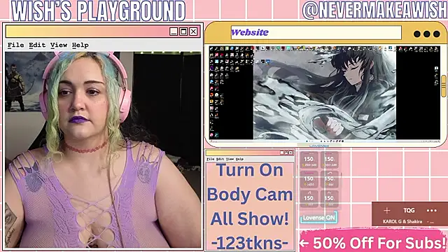 nevermakeawish online show from March 15, 2026, 9:37 am