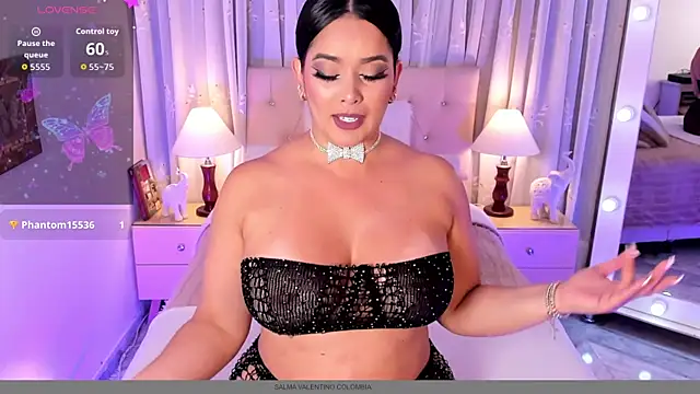 Salmavalentino online show from February 20, 2026, 2:08 am