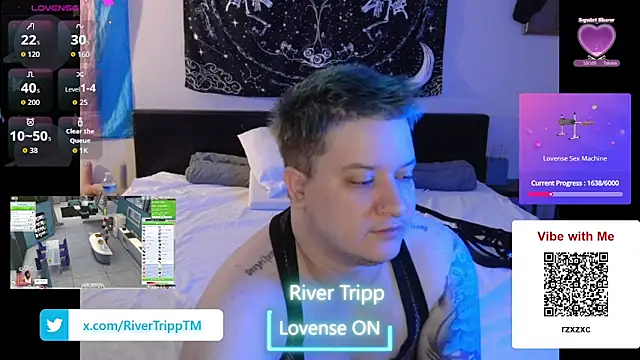 Snapshot of RiverTripp chatting on May 22, 2026, 3:02 am RiverTripp online show from May 22, 2026, 3:02 am