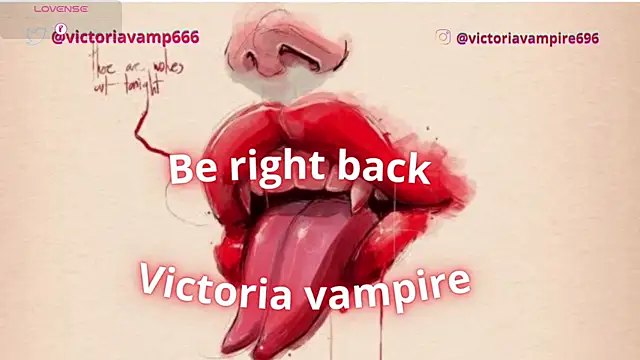 Snapshot of Victoriavampire666 chatting on May 17, 2026, 11:01 pm Victoriavampire666 online show from May 17, 2026, 11:01 pm