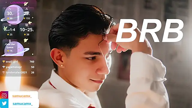 samucamx  online show from March 2, 2026, 5:08 am