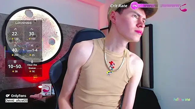 Deivid oficial20 online show from November 24, 2025, 7:46 pm