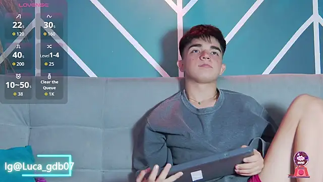 LucaDelart online show from October 22, 2025, 12:49 pm