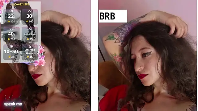 Roshhell1 online show from November 6, 2025, 7:31 am