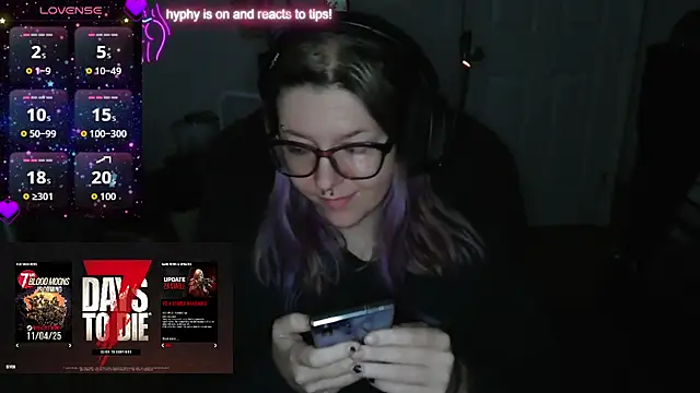 x3raven online show from October 26, 2025, 3:40 pm