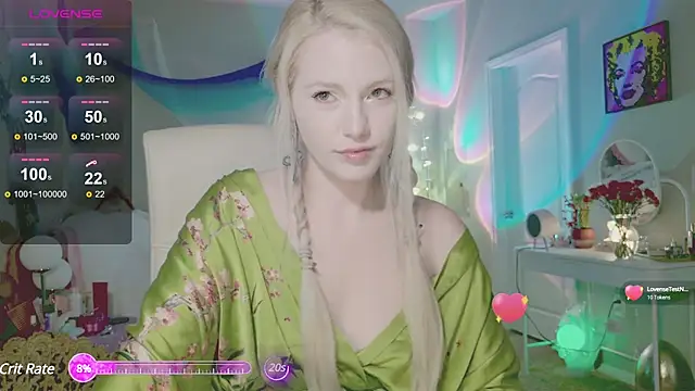 Talulaa online show from March 17, 2025, 9:34 pm