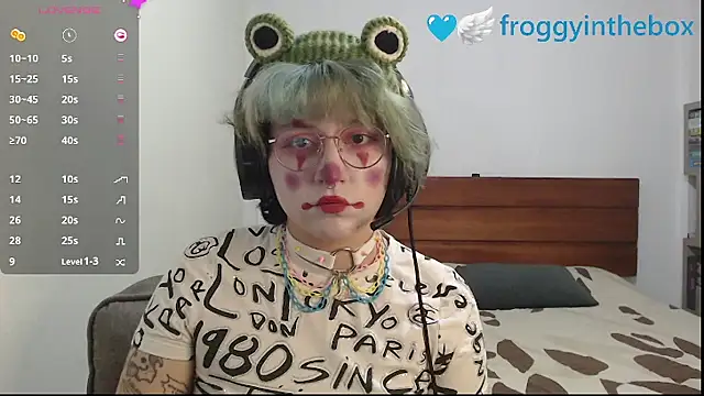 Froggyinthebox online show from February 26, 2026, 10:53 pm