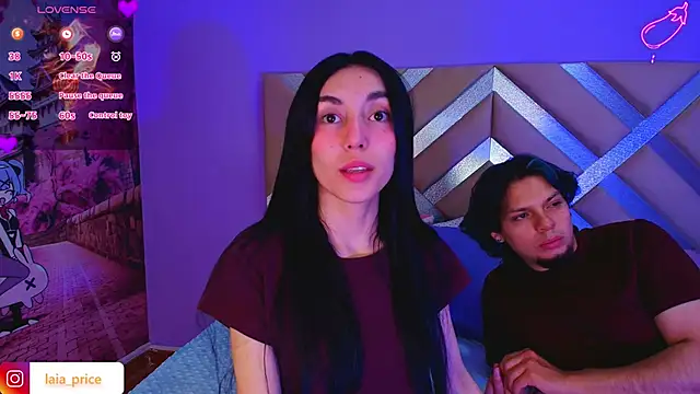 Laia and Damian online show from September 24, 2025, 7:39 pm