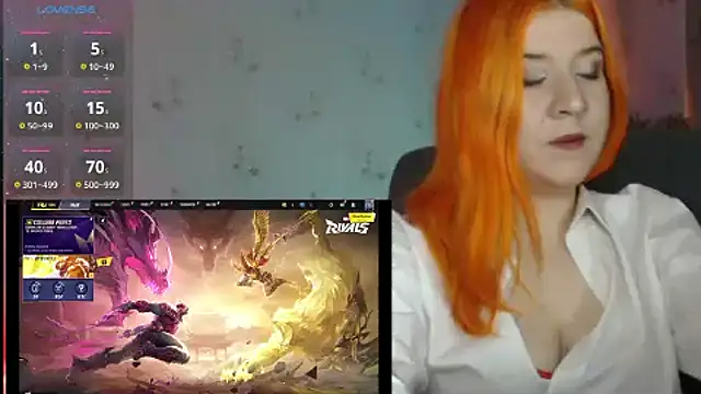 FunnySheila online show from September 22, 2025, 7:49 pm