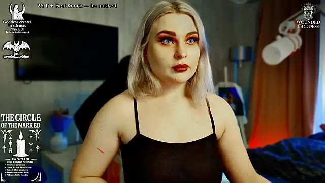 Wounded Goddess  online show from February 10, 2026, 7:56 am