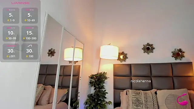 Snapshot of nicolehenna chatting on January 6, 2026, 8:45 pm nicolehenna online show from January 6, 2026, 8:45 pm