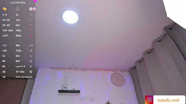 isabella sea  online show from November 4, 2025, 11:59 pm