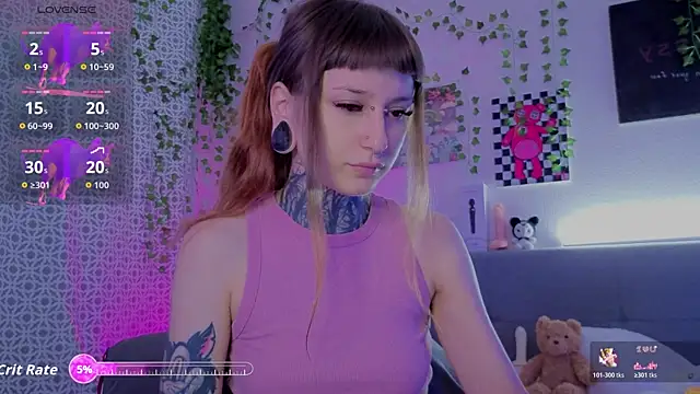 LilithPoison online show from July 10, 2026, 11:07 pm