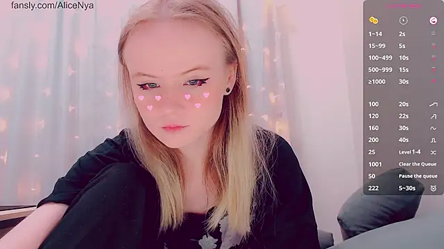 AliceNya cute online show from February 17, 2026, 5:26 am