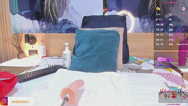 Anabacker01 online show from February 26, 2026, 6:07 pm