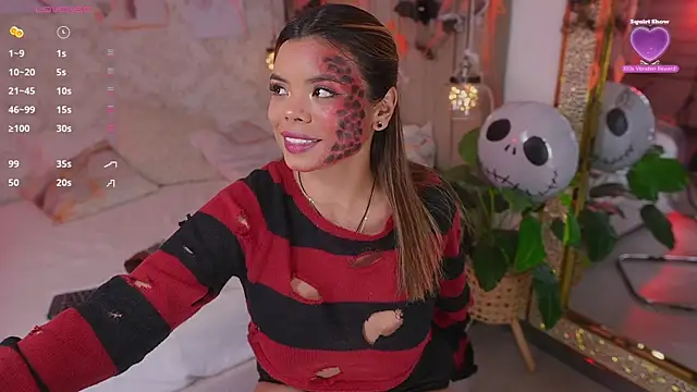 Catalina-E online show from October 31, 2025, 2:01 am