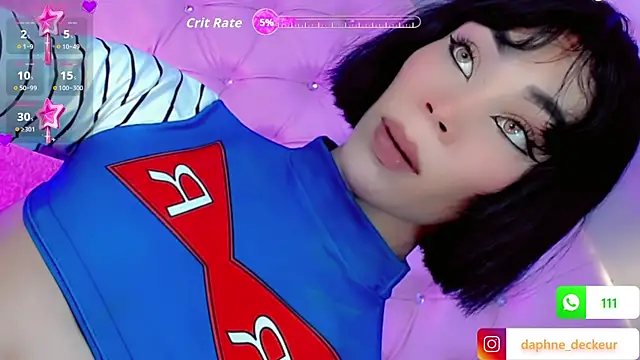 Daphnne XXX online show from November 10, 2025, 7:35 pm