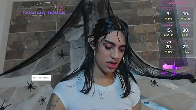 tahhlia rouge online show from October 30, 2025, 7:03 pm