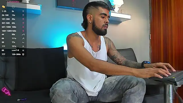 black kameron  online show from October 28, 2025, 9:50 pm