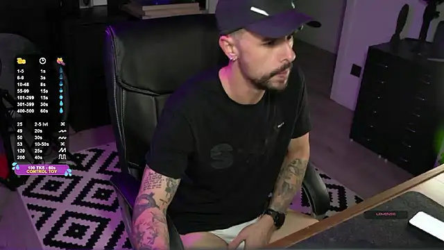 monsieurguitsxxx online show from January 12, 2026, 5:40 pm