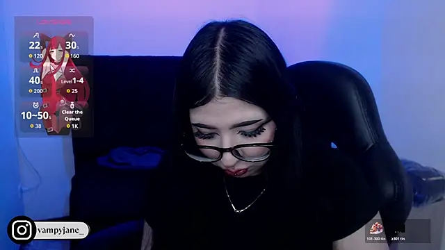 Snapshot of VamppyJane chatting on October 29, 2025, 1:19 am VamppyJane online show from October 29, 2025, 1:19 am