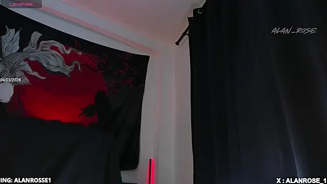 AlanRose01 online show from April 4, 2026, 10:57 am