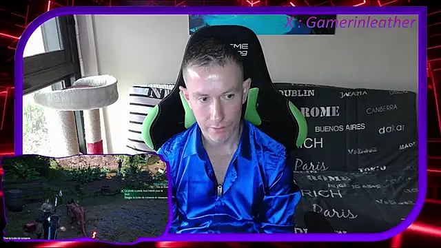 Gamerinleather online show from November 1, 2025, 9:11 am