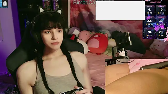 BimboCat online show from November 22, 2025, 2:10 am