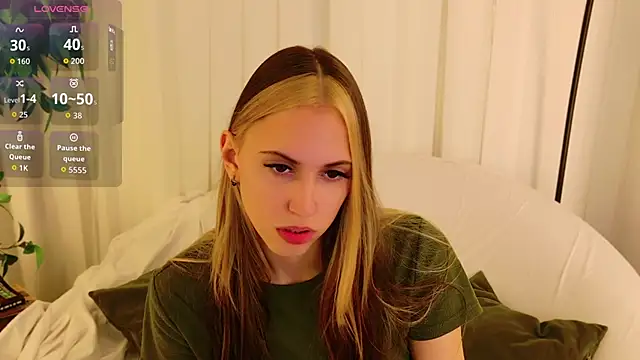 AriaBe11 online show from November 28, 2025, 8:06 am