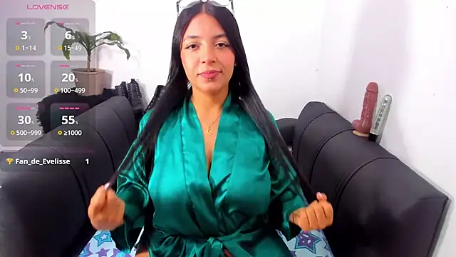 evelisse  online show from January 7, 2026, 4:04 am