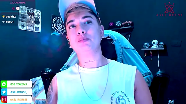 AxelRouse3 online show from January 5, 2026, 5:49 pm