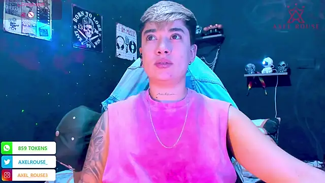 AxelRouse3 online show from January 17, 2026, 7:17 pm