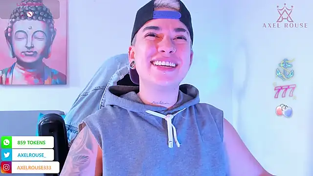 AxelRouse3 online show from March 29, 2026, 3:23 pm