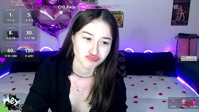 Bellaa Dream1 online show from March 6, 2026, 8:27 pm